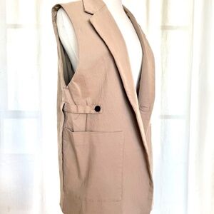 INTENTIONALLY BLANK Collum oversized vest Brand new with tags